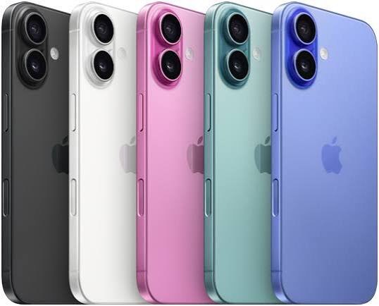 iPhone 16 series colour lineup