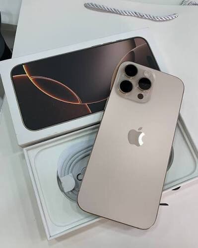 iPhone 17 Pro, Rose Gold, unboxed